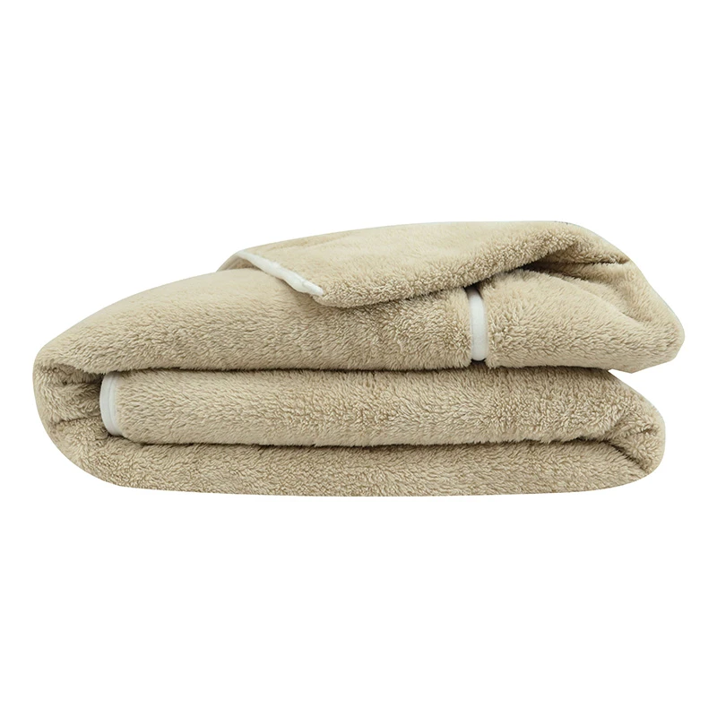 2 Piece Blanket with Collar - Wombat Plush (Brown)