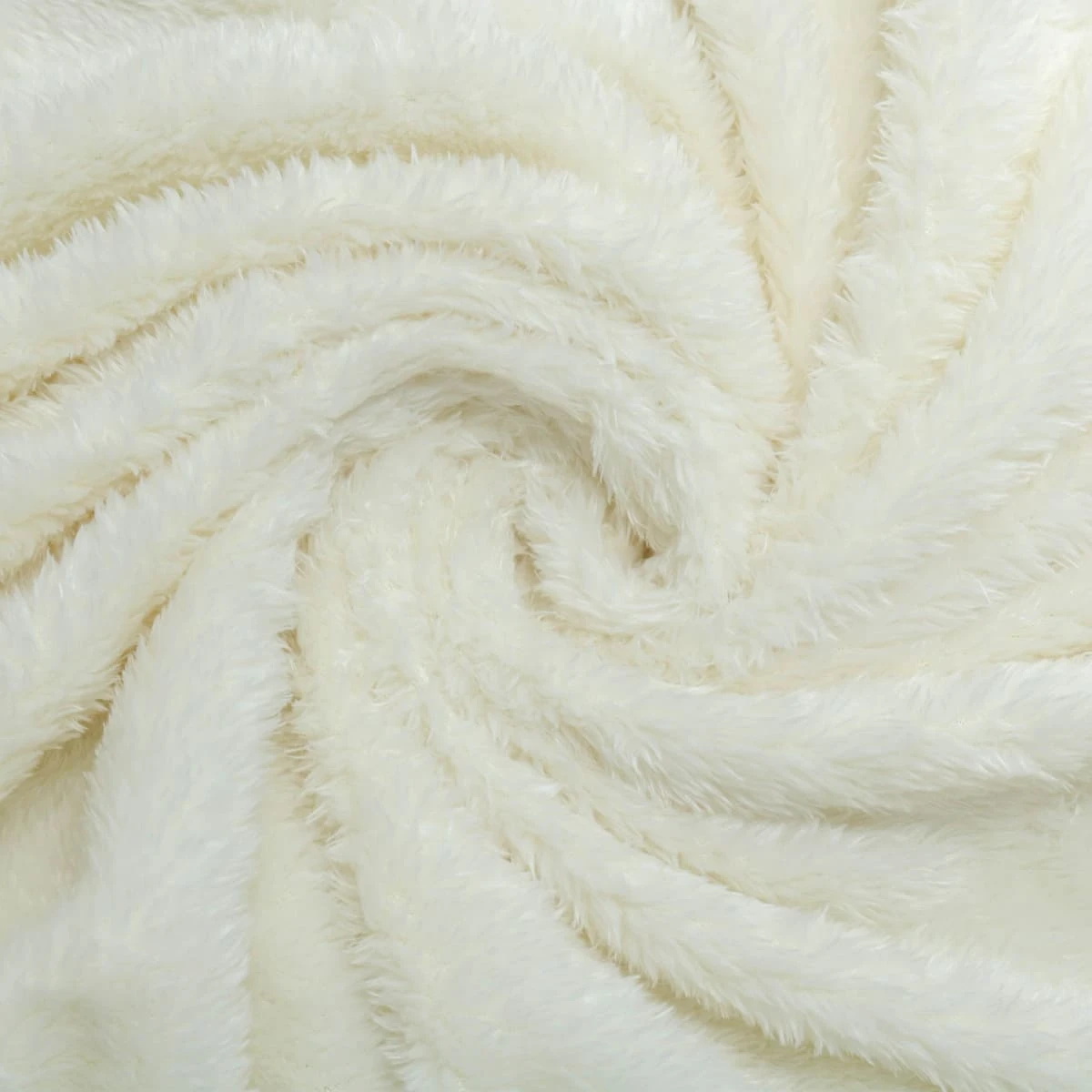 Blankar 3D Embroidery Portable Plush Blanket (White)